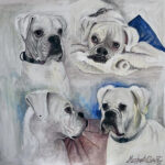 n 412 "Filtro" - Anno 2026 - cm80x80 - tecnica mista su tela